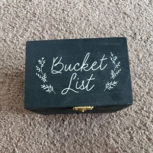 Eccolo Bucket List Box with Cards